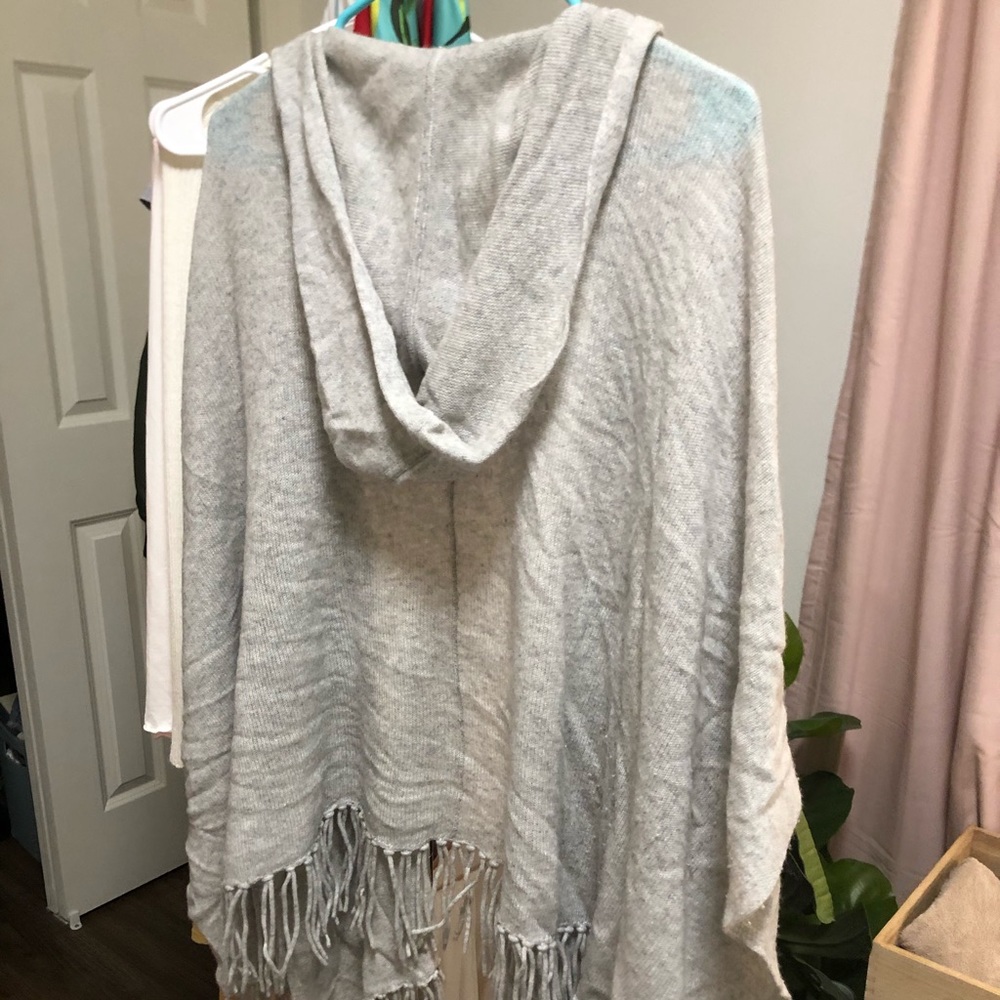 Minnie Rose Cashmere Poncho